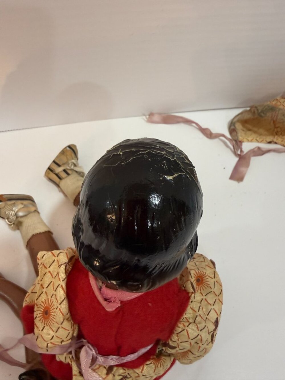 Antique Vintage African American Patsy?Patsyette?Patsy Jean? Composition DOLL - Picture 12 of 16